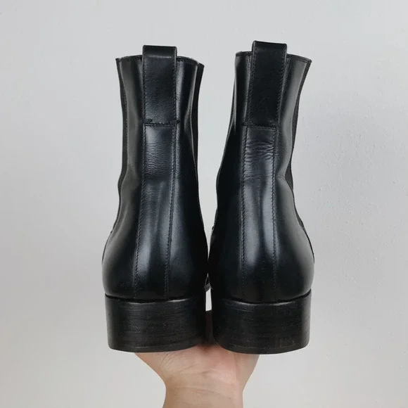 Tom Ford Black Leather Boots